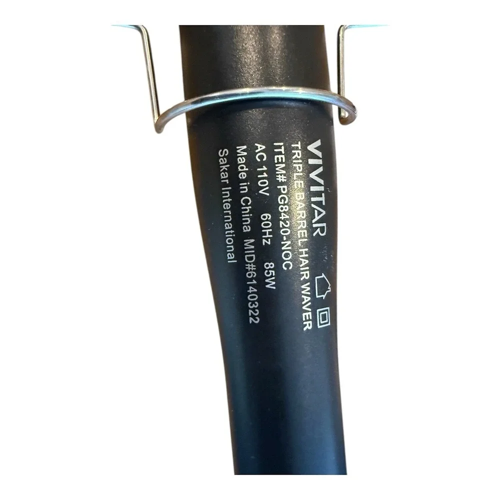 🇺🇸 Vivitar Triple Barrel Hair Waver.